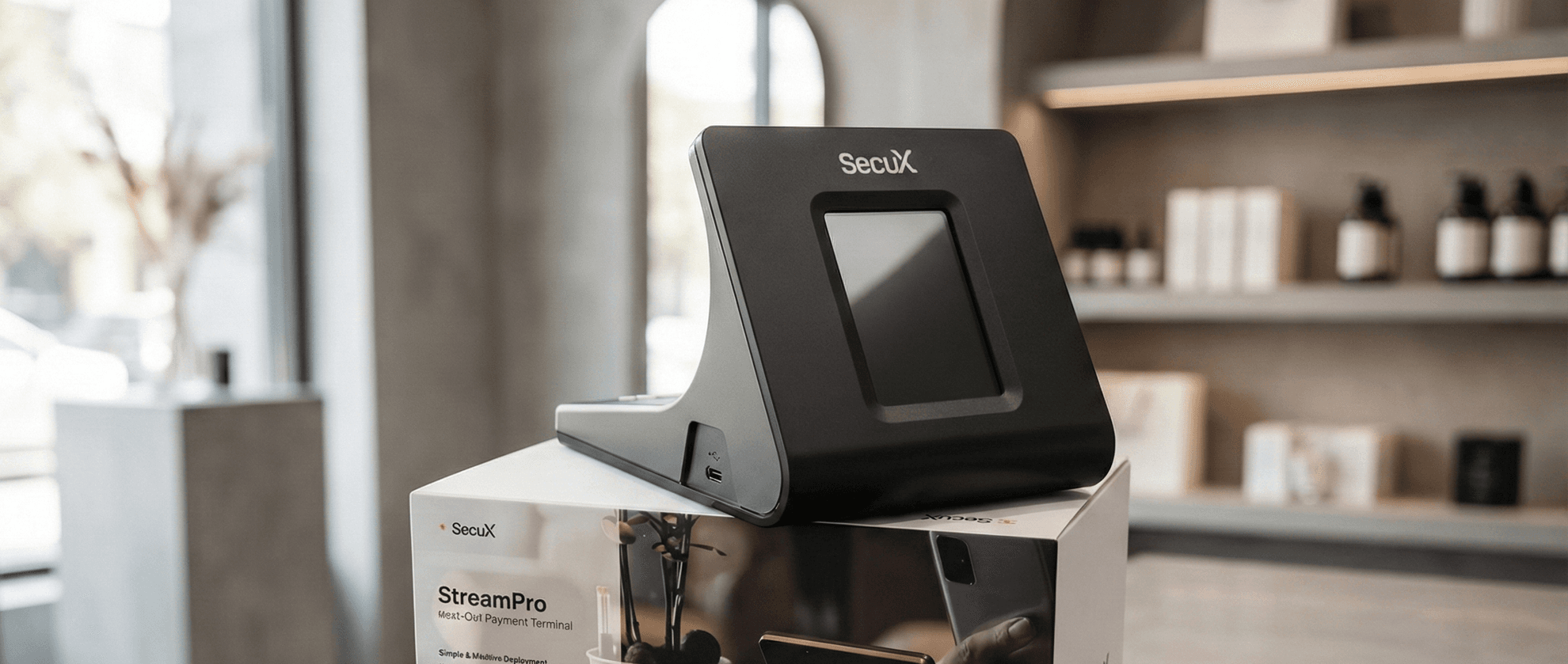 Crypto POS Terminal Background